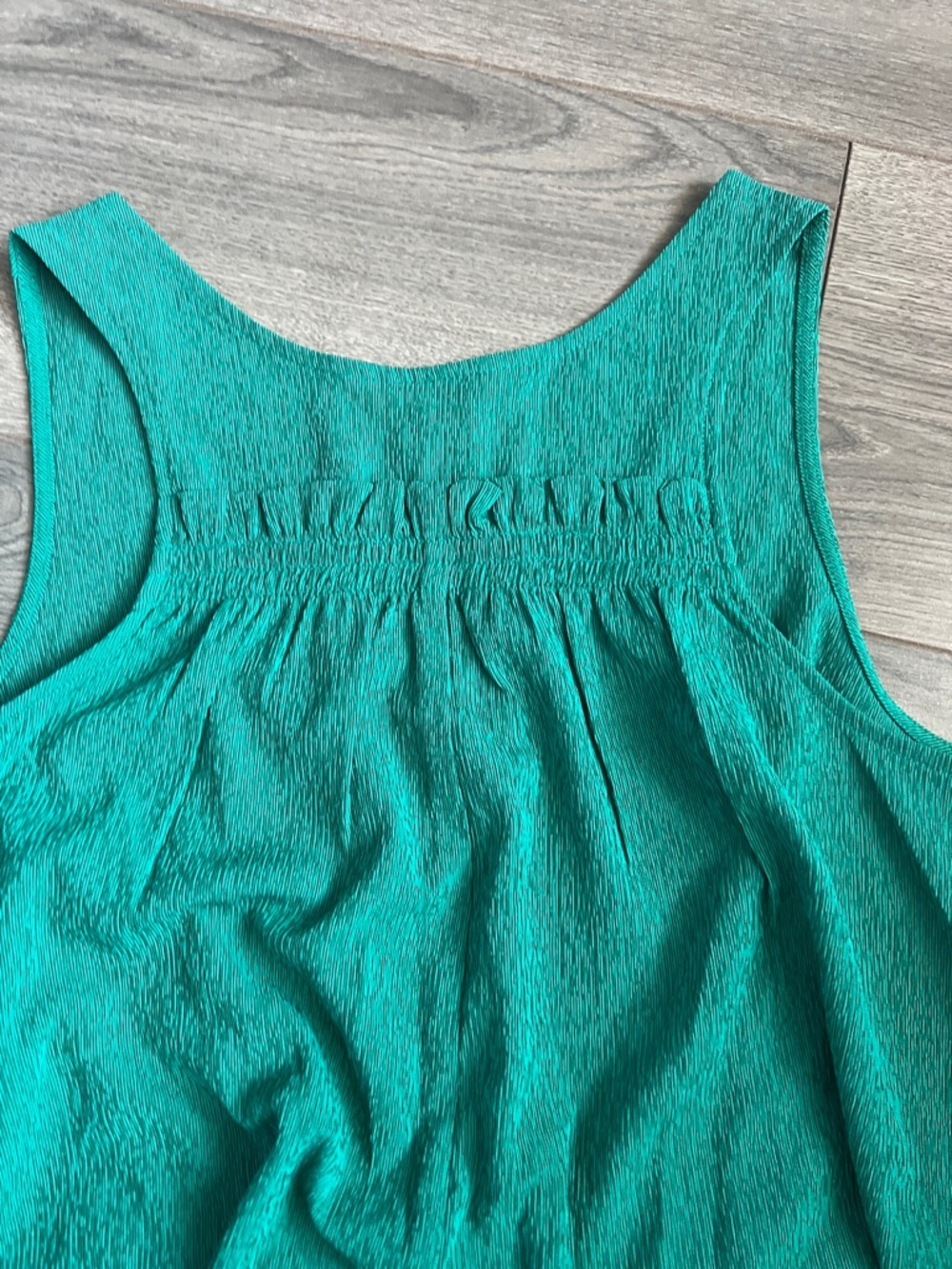 Athleta Teal Sleeveless Maxi Dress - Picture 4 of 9